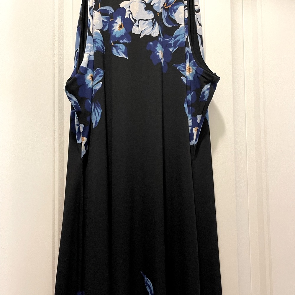 White House Black Market sleeveless black dress